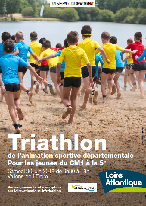 Affiche triathlon